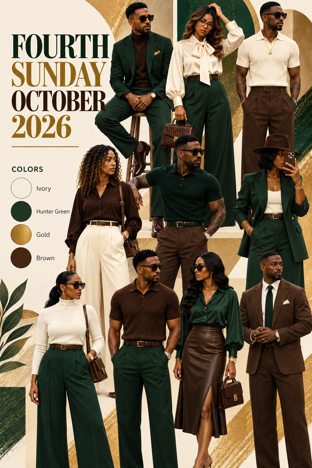Attire for October 25