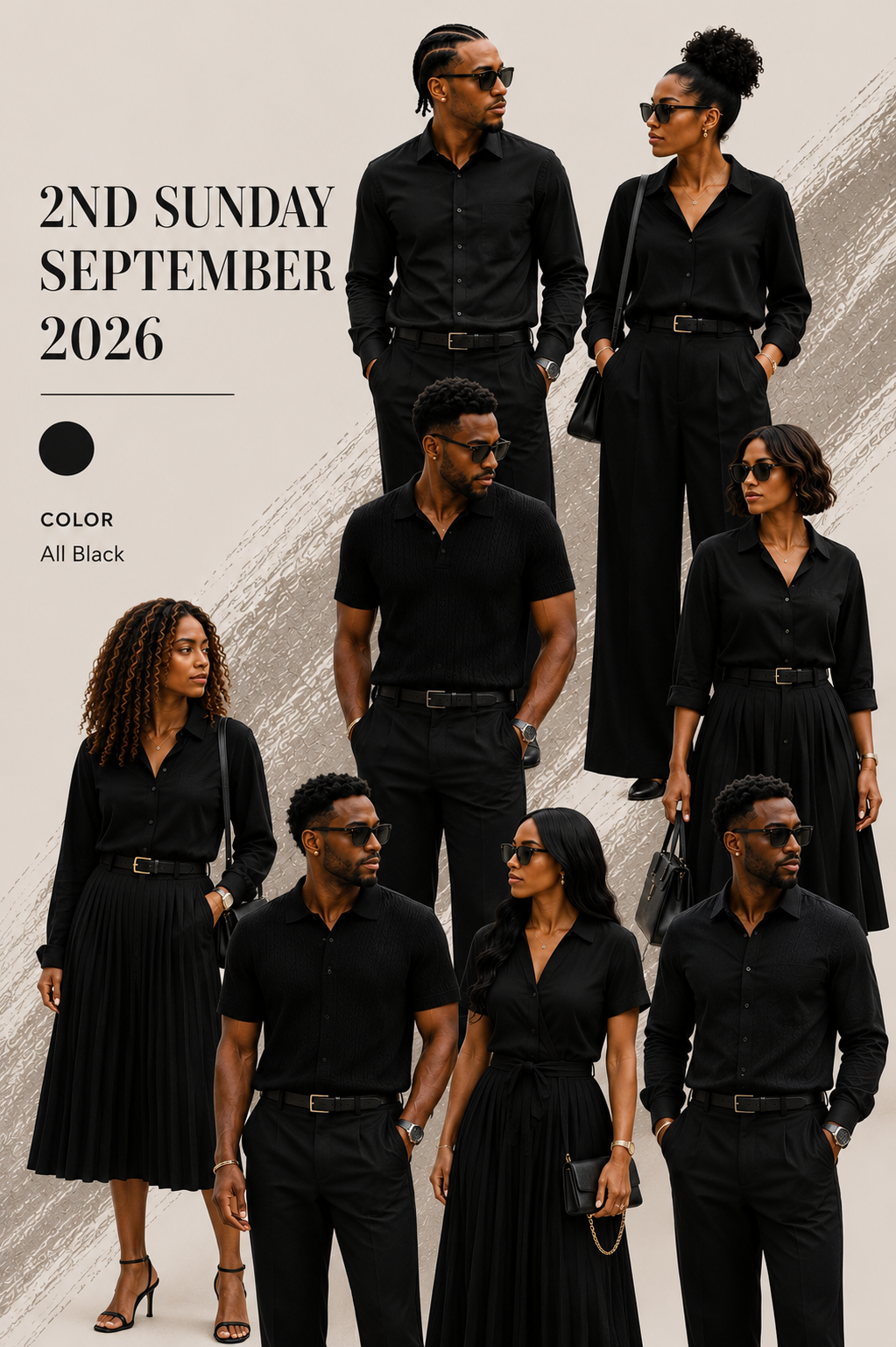 Attire for September 13