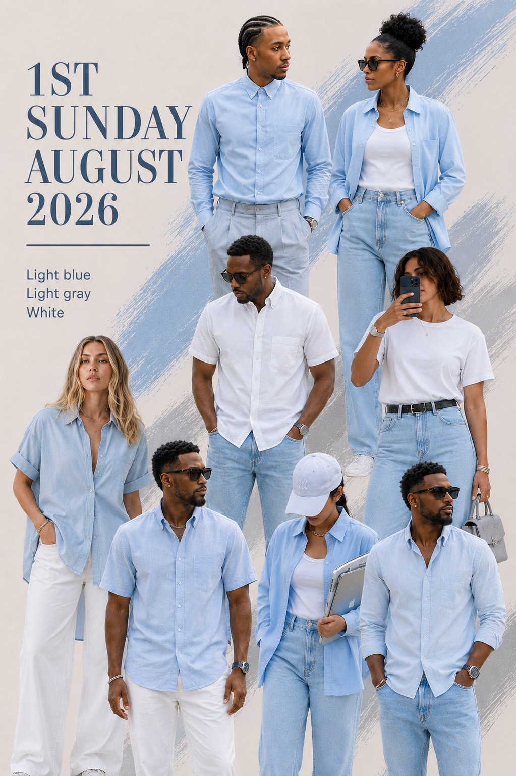 Attire for August 2